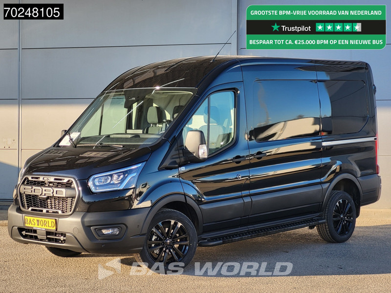 Ford Transit 165pk Automaat Limited Black Edition Dubbele schuifdeur L2H2 ACC 360camera Navi CarPlay Xenon Camera 10m3 Airco - Furgón: foto 1 Ford Transit 165pk Automaat Limited Black Edition Dubbele schuifdeur L2H2 ACC 360camera Navi CarPlay Xenon Camera 10m3 Airco - Furgón: foto 1
