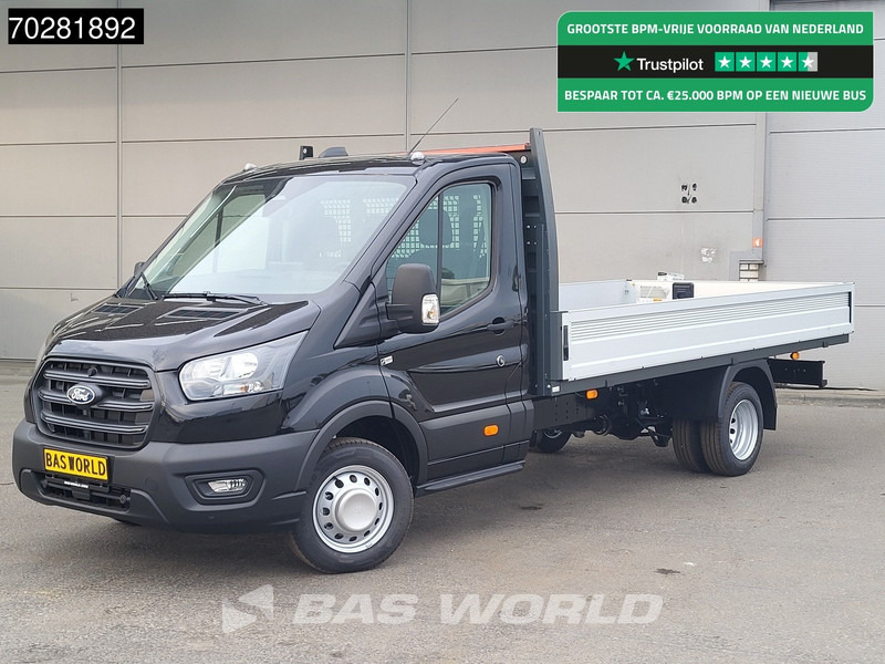 Ford Transit 170pk Open Laadbak Dubbellucht 3,5t Trekhaak Airco Cruise Camera SYNC4 scherm Euro6 Pritsche Pickup Open Box Airco Trekhaak Crui - Furgoneta caja abierta: foto 1 Ford Transit 170pk Open Laadbak Dubbellucht 3,5t Trekhaak Airco Cruise Camera SYNC4 scherm Euro6 Pritsche Pickup Open Box Airco Trekhaak Crui - Furgoneta caja abierta: foto 1