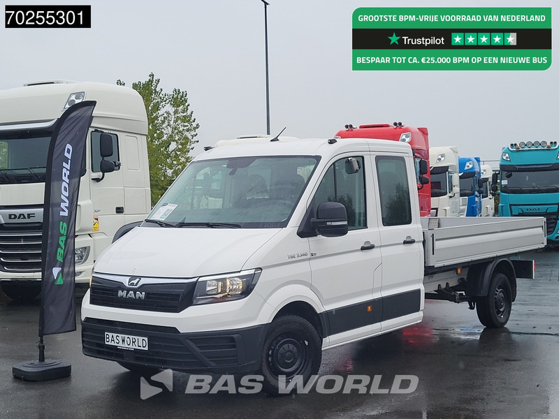 MAN TGE 3.140 Automatik Pritsche AHK Doppel Kabine Klima Tempomat Pickup Airco Dubbel cabine Trekhaak Cruise control - Furgoneta: foto 1 MAN TGE 3.140 Automatik Pritsche AHK Doppel Kabine Klima Tempomat Pickup Airco Dubbel cabine Trekhaak Cruise control - Furgoneta: foto 1