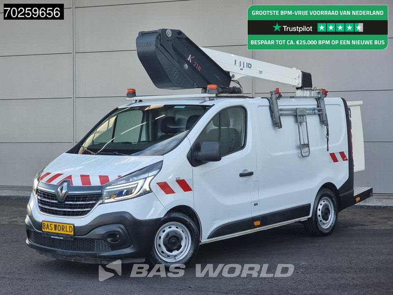 Renault Trafic 145pk Klubb K21B 11,4meter werkhoogte Hoogwerker Euro6 Nacelle Arbeitsbühne 5m3 Airco Cruise control - Furgoneta: foto 1 Renault Trafic 145pk Klubb K21B 11,4meter werkhoogte Hoogwerker Euro6 Nacelle Arbeitsbühne 5m3 Airco Cruise control - Furgoneta: foto 1