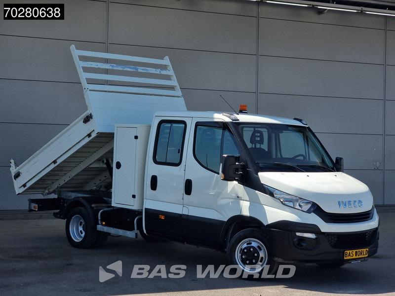 Iveco Daily 35C12 Kipper met Kist Dubbel Cabine Dubbellucht 3,5t Trekhaak Airco Euro6 Tipper Benne Kieper Airco Dubbel cabine Trekhaak - Furgoneta basculante: foto 3 Iveco Daily 35C12 Kipper met Kist Dubbel Cabine Dubbellucht 3,5t Trekhaak Airco Euro6 Tipper Benne Kieper Airco Dubbel cabine Trekhaak - Furgoneta basculante: foto 3