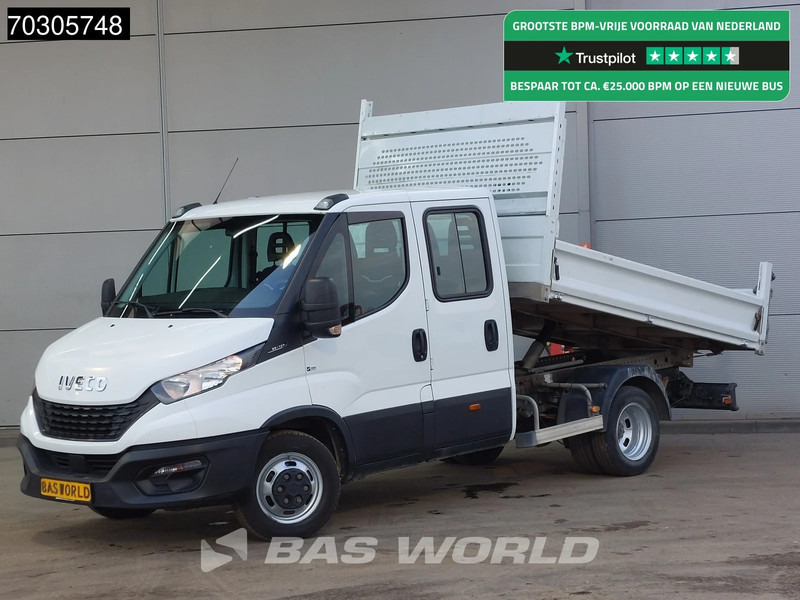 Iveco Daily 35C14 Kipper Dubbel Cabine Dubbellucht 3,5t Trekhaak Airco Cruise Euro6 Tipper Benne Kieper Airco Trekhaak Cruise control - Furgoneta basculante: foto 1 Iveco Daily 35C14 Kipper Dubbel Cabine Dubbellucht 3,5t Trekhaak Airco Cruise Euro6 Tipper Benne Kieper Airco Trekhaak Cruise control - Furgoneta basculante: foto 1