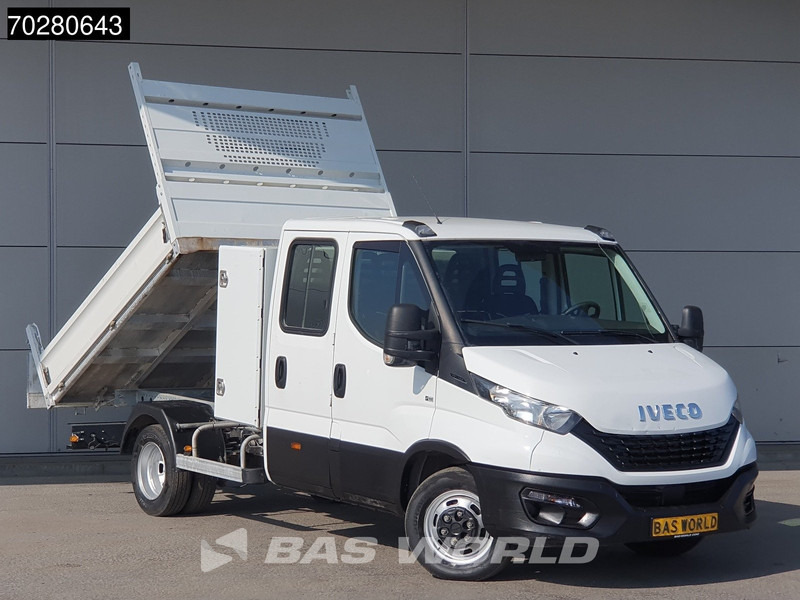 Iveco Daily 35C14 Kipper met Kist Dubbel Cabine Dubbellucht 3,5t Trekhaak Airco Cruise Euro6 Tipper Benne Kieper 2m3 Airco Trekhaak Cruise c - Furgoneta basculante: foto 3 Iveco Daily 35C14 Kipper met Kist Dubbel Cabine Dubbellucht 3,5t Trekhaak Airco Cruise Euro6 Tipper Benne Kieper 2m3 Airco Trekhaak Cruise c - Furgoneta basculante: foto 3