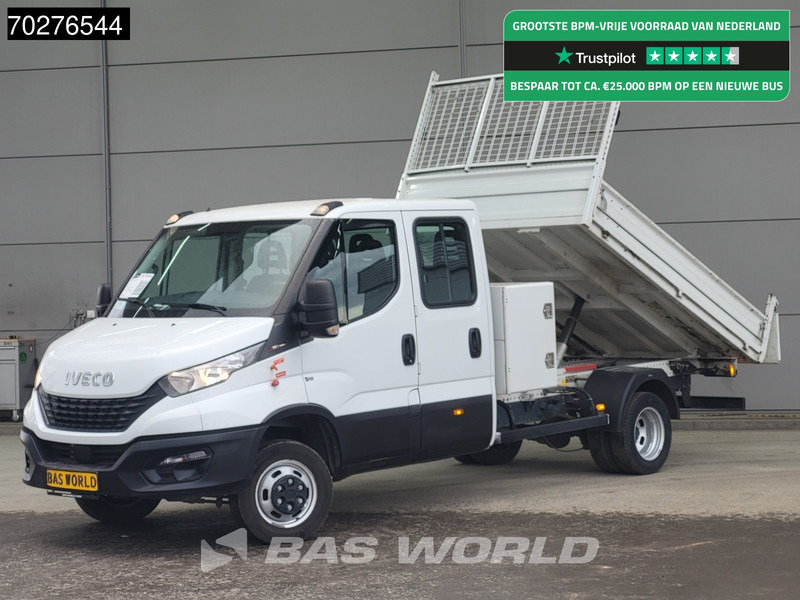Iveco Daily 35C16 3.0L Kipper Dubbel Cabine met Kist Dubbellucht 3,5t Trekhaak Airco Cruise Tipper Benne Kieper Airco Dubbel cabine Trekhaak - Furgoneta basculante: foto 1 Iveco Daily 35C16 3.0L Kipper Dubbel Cabine met Kist Dubbellucht 3,5t Trekhaak Airco Cruise Tipper Benne Kieper Airco Dubbel cabine Trekhaak - Furgoneta basculante: foto 1