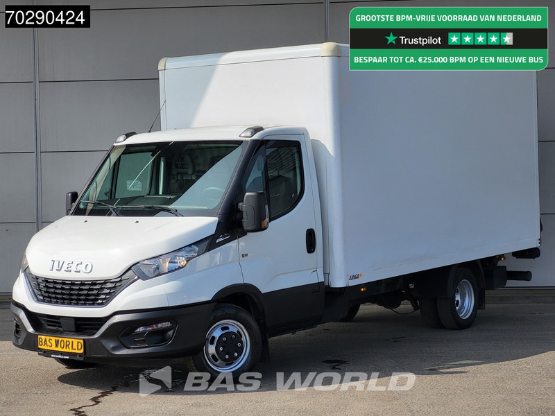 Iveco Daily 35C16 Automaat Laadklep Bakwagen Dubbellucht Airco Euro6 Meubelbak Koffer 20m3 Airco - Furgoneta caja cerrada: foto 1 Iveco Daily 35C16 Automaat Laadklep Bakwagen Dubbellucht Airco Euro6 Meubelbak Koffer 20m3 Airco - Furgoneta caja cerrada: foto 1