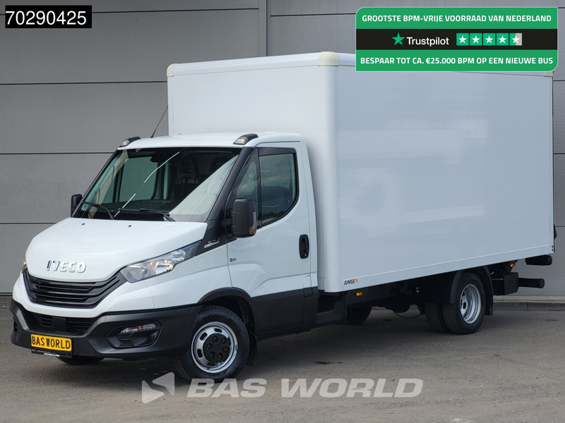 Iveco Daily 35C16 Automaat Laadklep Bakwagen Dubbellucht Airco Euro6 Meubelbak Koffer 20m3 Airco - Furgoneta caja cerrada: foto 1 Iveco Daily 35C16 Automaat Laadklep Bakwagen Dubbellucht Airco Euro6 Meubelbak Koffer 20m3 Airco - Furgoneta caja cerrada: foto 1