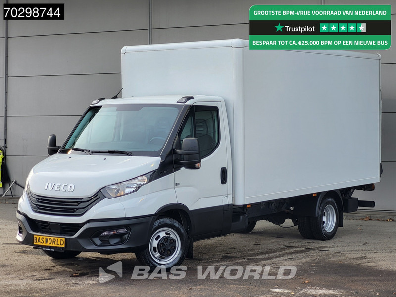 Iveco Daily 35C16 Laadklep Dubbellucht Bakwagen 160PK Airco Euro6 Meubelbak Koffer Airco - Furgoneta caja cerrada: foto 1 Iveco Daily 35C16 Laadklep Dubbellucht Bakwagen 160PK Airco Euro6 Meubelbak Koffer Airco - Furgoneta caja cerrada: foto 1
