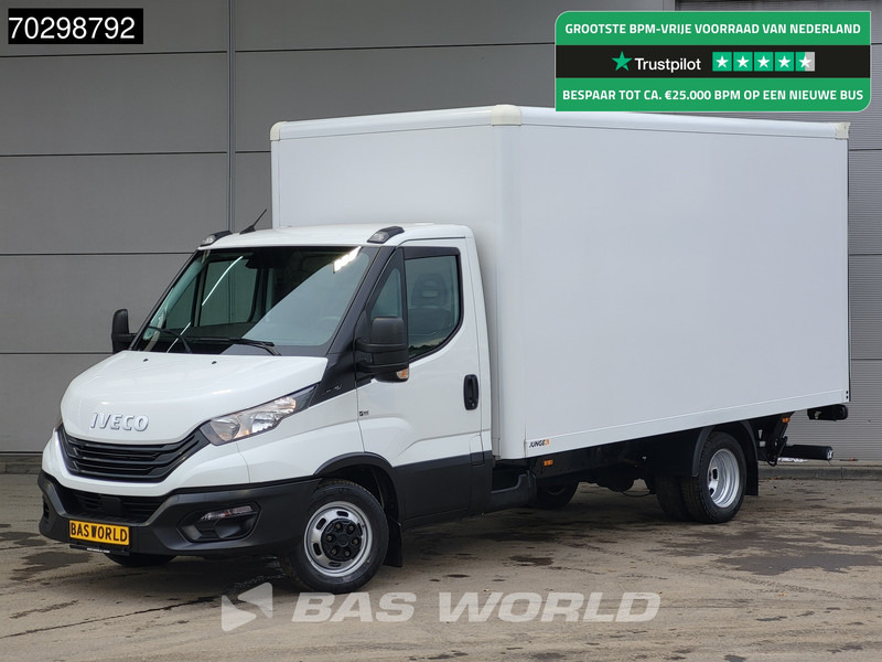 Iveco Daily 35C16 Laadklep Dubbellucht Bakwagen 160PK Airco Euro6 Meubelbak Koffer Airco - Furgoneta caja cerrada: foto 1 Iveco Daily 35C16 Laadklep Dubbellucht Bakwagen 160PK Airco Euro6 Meubelbak Koffer Airco - Furgoneta caja cerrada: foto 1