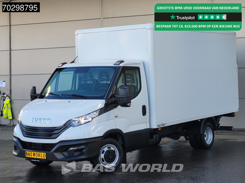 Iveco Daily 35C16 Laadklep Dubbellucht Bakwagen 160PK Airco Euro6 Meubelbak Koffer Airco - Furgoneta caja cerrada: foto 1 Iveco Daily 35C16 Laadklep Dubbellucht Bakwagen 160PK Airco Euro6 Meubelbak Koffer Airco - Furgoneta caja cerrada: foto 1