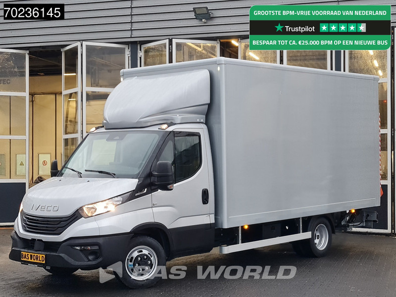 Iveco Daily 35C18 2025 MODEL 3.0L Automaat 1000kg Laadklep ACC Navi Airco Zijdeur Bakwagen Meubelbak Koffer 21m3 Airco - Furgoneta caja cerrada: foto 1 Iveco Daily 35C18 2025 MODEL 3.0L Automaat 1000kg Laadklep ACC Navi Airco Zijdeur Bakwagen Meubelbak Koffer 21m3 Airco - Furgoneta caja cerrada: foto 1