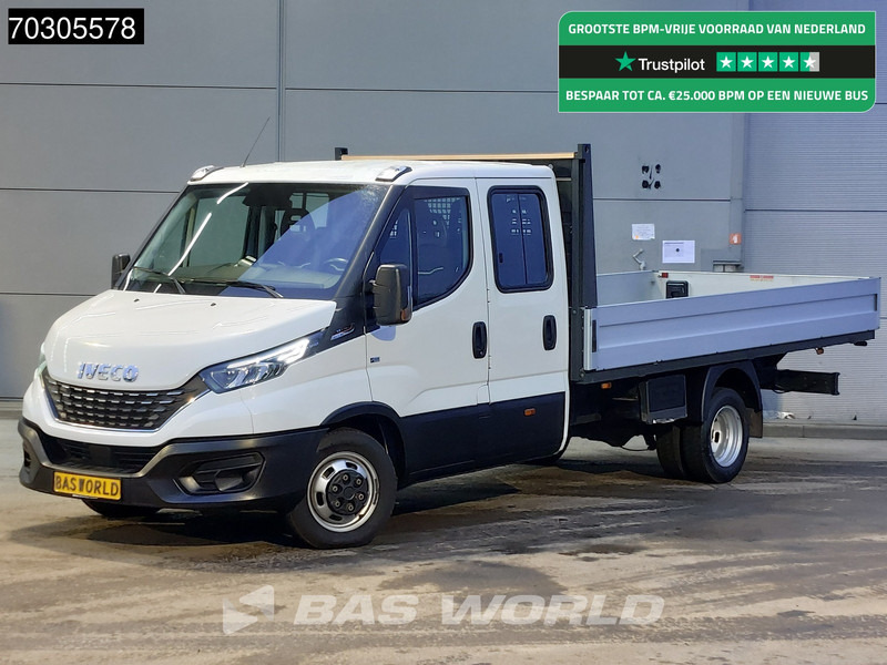 Iveco Daily 35C18 3.0L Automaat Dubbel Cabine Open Laadbak Dubbellucht LED Airco Cruise Euro6 Pritsche Pickup Airco Cruise control - Furgoneta caja abierta: foto 1 Iveco Daily 35C18 3.0L Automaat Dubbel Cabine Open Laadbak Dubbellucht LED Airco Cruise Euro6 Pritsche Pickup Airco Cruise control - Furgoneta caja abierta: foto 1