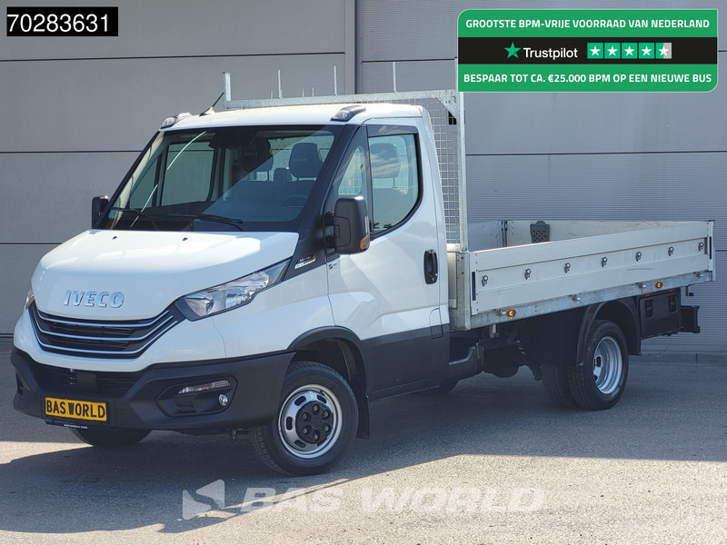 Iveco Daily 35C18 3.0L Open Laadbak Dubbellucht 3,5t Trekhaak Airco Cruise Camera Parkeersensoren Euro6 Meubelbak Koffer Airco Trekhaak Crui - Furgoneta caja abierta: foto 1 Iveco Daily 35C18 3.0L Open Laadbak Dubbellucht 3,5t Trekhaak Airco Cruise Camera Parkeersensoren Euro6 Meubelbak Koffer Airco Trekhaak Crui - Furgoneta caja abierta: foto 1