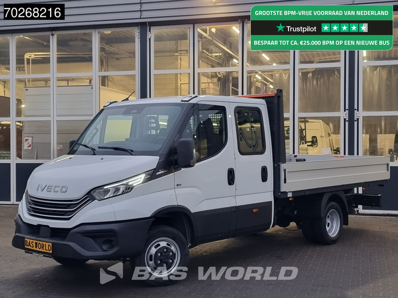 Iveco Daily 35C21 3.0 210PK 2025model Dubbel Cabine Open laadbak 3.5t Trekhaak CarPlay ACC LED Pritsche Pickup Airco Dubbel cabine Trekhaak - Furgoneta caja abierta: foto 1 Iveco Daily 35C21 3.0 210PK 2025model Dubbel Cabine Open laadbak 3.5t Trekhaak CarPlay ACC LED Pritsche Pickup Airco Dubbel cabine Trekhaak - Furgoneta caja abierta: foto 1
