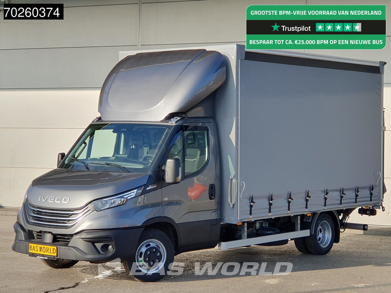 Iveco Daily 35C21 3.0L Automaat Schuifzeilen met Laadklep ACC LED Bakwagen Schuifzeil Zeilen Koffer Meubelbak Plane 22m3 Airco - Furgoneta con lona: foto 1 Iveco Daily 35C21 3.0L Automaat Schuifzeilen met Laadklep ACC LED Bakwagen Schuifzeil Zeilen Koffer Meubelbak Plane 22m3 Airco - Furgoneta con lona: foto 1