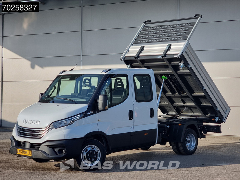 Iveco Daily 35C21 3-Zijdige Kipper Dubbel Cabine 210PK 3.0L Dubbellucht 3,5t Trekhaak ACC Airco LED Camera CarPlay Euro6 Tipper Benne Kieper - Furgoneta basculante: foto 5 Iveco Daily 35C21 3-Zijdige Kipper Dubbel Cabine 210PK 3.0L Dubbellucht 3,5t Trekhaak ACC Airco LED Camera CarPlay Euro6 Tipper Benne Kieper - Furgoneta basculante: foto 5