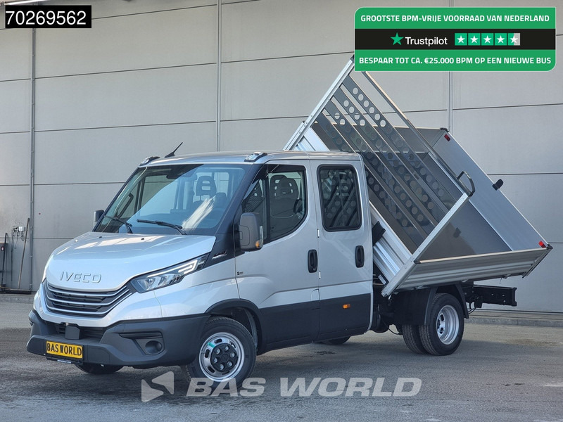 Iveco Daily 35C21 3 zijdige Kipper Dubbel Cabine 210PK 3.0L Dubbellucht Airco Cruise LED Camera Tipper Benne Kieper 2m3 Airco Dubbel cabine - Furgoneta basculante: foto 1 Iveco Daily 35C21 3 zijdige Kipper Dubbel Cabine 210PK 3.0L Dubbellucht Airco Cruise LED Camera Tipper Benne Kieper 2m3 Airco Dubbel cabine - Furgoneta basculante: foto 1
