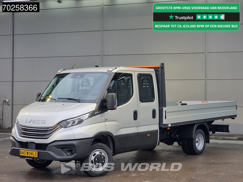 Furgoneta caja abierta nuevo Iveco Daily 35C21 Automaat 2025model Open laadbak Dubbel Cabine CarPlay ACC LED 3,5T Trekvermogen Pritsche Pickup Airco Dubbel cabine: foto 1