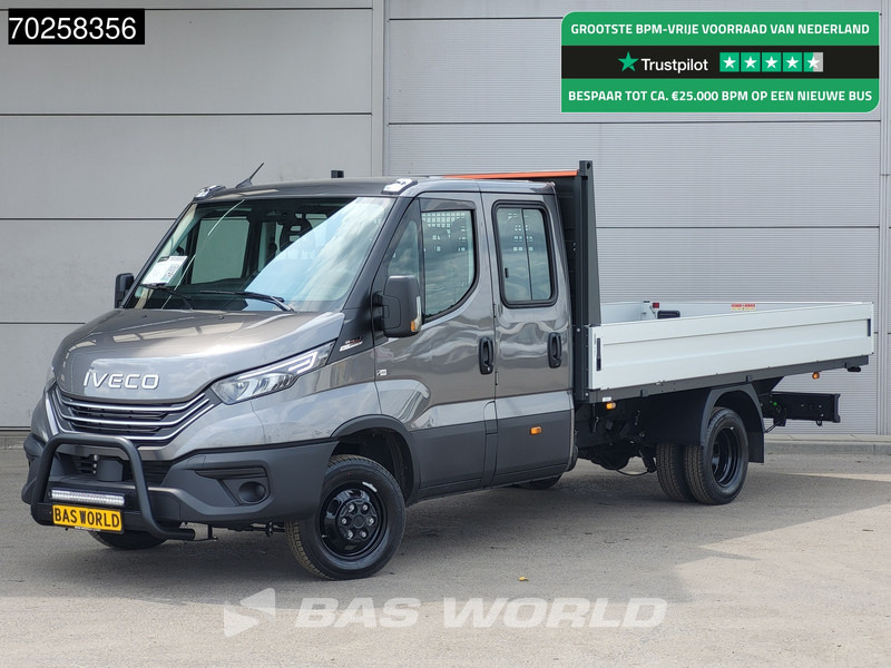 Iveco Daily 35C21 Automaat Black Edition 2025model Open laadbak Dubbel Cabine CarPlay ACC LED 3,5T Trekvermogen Pritsche Pickup Airco Dubbel - Furgoneta caja abierta: foto 1 Iveco Daily 35C21 Automaat Black Edition 2025model Open laadbak Dubbel Cabine CarPlay ACC LED 3,5T Trekvermogen Pritsche Pickup Airco Dubbel - Furgoneta caja abierta: foto 1