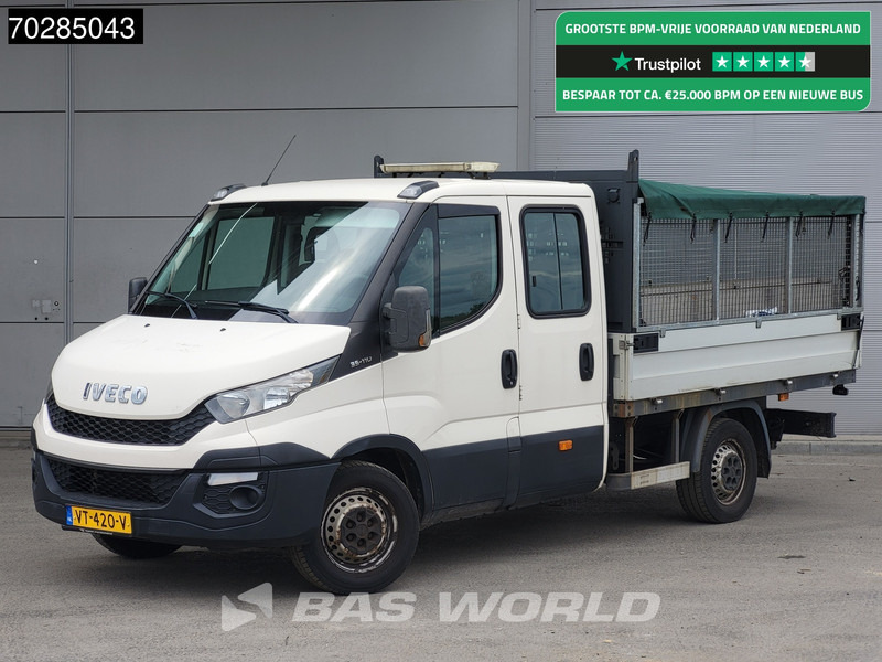 Iveco Daily 35S11 Open Laadbak met Kist Dubbel Cabine 3,5t Trekhaak Airco Pickup Pritsche Open Box Airco Trekhaak - Furgoneta caja abierta: foto 1 Iveco Daily 35S11 Open Laadbak met Kist Dubbel Cabine 3,5t Trekhaak Airco Pickup Pritsche Open Box Airco Trekhaak - Furgoneta caja abierta: foto 1