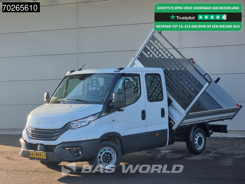 Iveco Daily 35S16 Automaat 3 zijdige Kipper Dubbel Cabine 3.5t trekhaak Tipper Benne Kieper 2m3 Airco Dubbel cabine Trekhaak Cruise control - Furgoneta basculante: foto 1 Iveco Daily 35S16 Automaat 3 zijdige Kipper Dubbel Cabine 3.5t trekhaak Tipper Benne Kieper 2m3 Airco Dubbel cabine Trekhaak Cruise control - Furgoneta basculante: foto 1