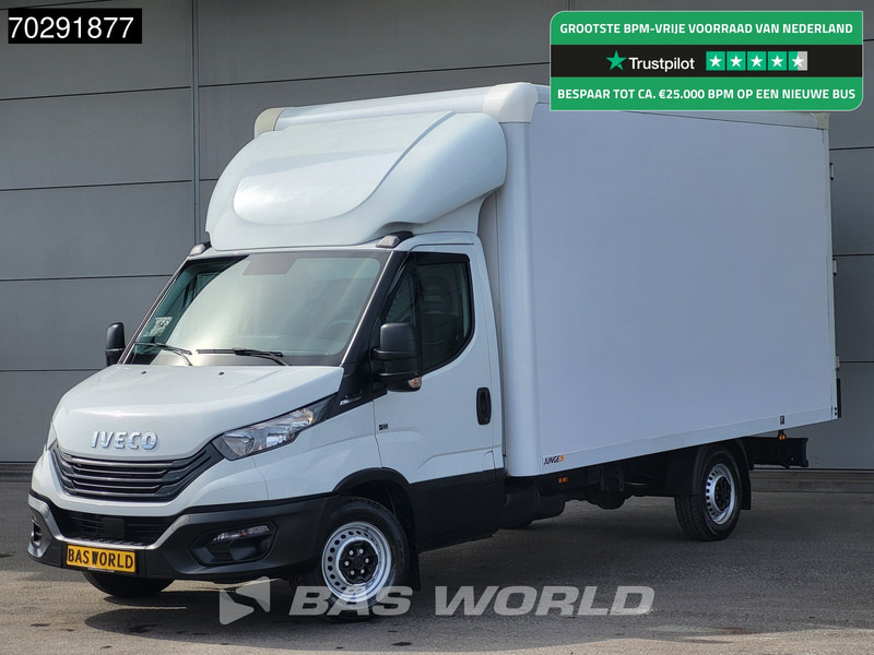 Iveco Daily 35S16 Automaat Bakwagen 160PK Achterdeuren Airco Camera Euro6 Meubelbak Koffer 21m3 Airco - Furgoneta caja cerrada: foto 1 Iveco Daily 35S16 Automaat Bakwagen 160PK Achterdeuren Airco Camera Euro6 Meubelbak Koffer 21m3 Airco - Furgoneta caja cerrada: foto 1