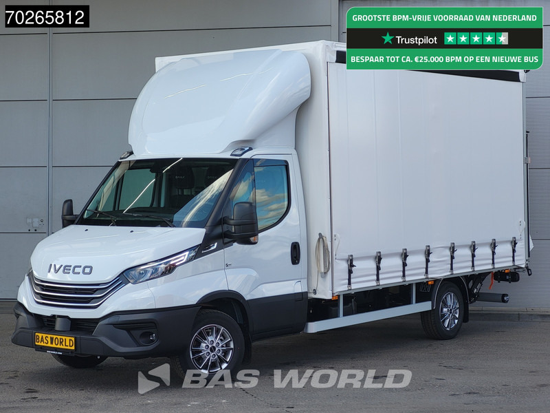Iveco Daily 35S16 Automaat Schuifzeil Laadklep CarPlay Camera Velgen Cruise Airco Schuifzeilen Bakwagen Zeilen Meubelbak Koffer Airco Cruise - Furgoneta con lona: foto 1 Iveco Daily 35S16 Automaat Schuifzeil Laadklep CarPlay Camera Velgen Cruise Airco Schuifzeilen Bakwagen Zeilen Meubelbak Koffer Airco Cruise - Furgoneta con lona: foto 1