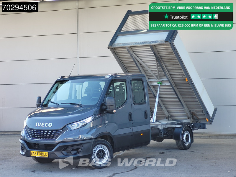 Iveco Daily 35S18 3.0L Automaat Kipper Dubbel Cabine 180PK 3,5t Trekhaak LED Airco Cruise Euro6 Kieper Tipper Benne 3m3 Airco Trekhaak Cruis - Furgoneta basculante: foto 1 Iveco Daily 35S18 3.0L Automaat Kipper Dubbel Cabine 180PK 3,5t Trekhaak LED Airco Cruise Euro6 Kieper Tipper Benne 3m3 Airco Trekhaak Cruis - Furgoneta basculante: foto 1