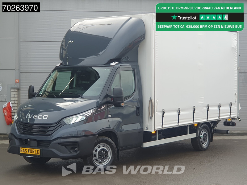 Iveco Daily 35S18 3.0L Automaat Schuifzeilen met Laadklep ACC Navi Bakwagen Schuifzeil Zeilen Koffer Meubelbak 22m3 Airco - Furgoneta con lona: foto 1 Iveco Daily 35S18 3.0L Automaat Schuifzeilen met Laadklep ACC Navi Bakwagen Schuifzeil Zeilen Koffer Meubelbak 22m3 Airco - Furgoneta con lona: foto 1