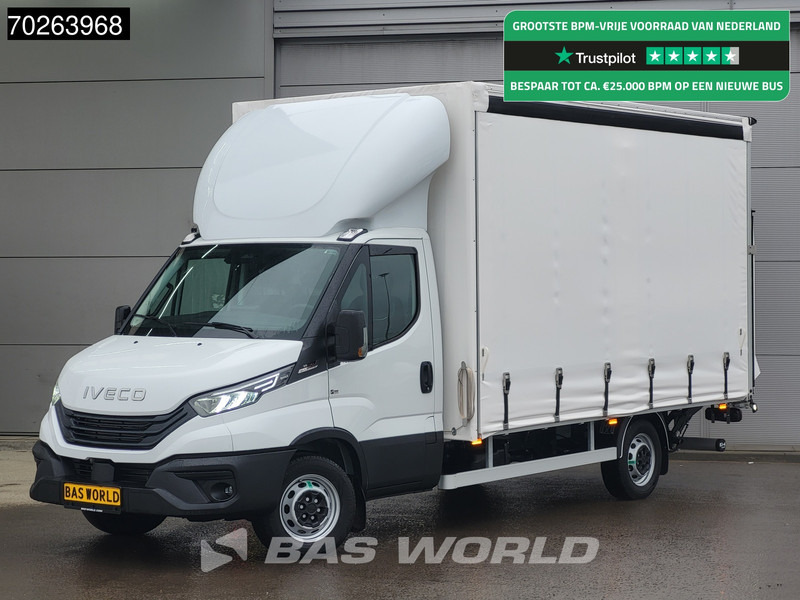 Iveco Daily 35S18 3.0L Automaat Schuifzeilen met Laadklep ACC Navi Bakwagen Schuifzeil Zeilen Koffer Meubelbak 28m3 Airco - Furgoneta con lona: foto 1 Iveco Daily 35S18 3.0L Automaat Schuifzeilen met Laadklep ACC Navi Bakwagen Schuifzeil Zeilen Koffer Meubelbak 28m3 Airco - Furgoneta con lona: foto 1
