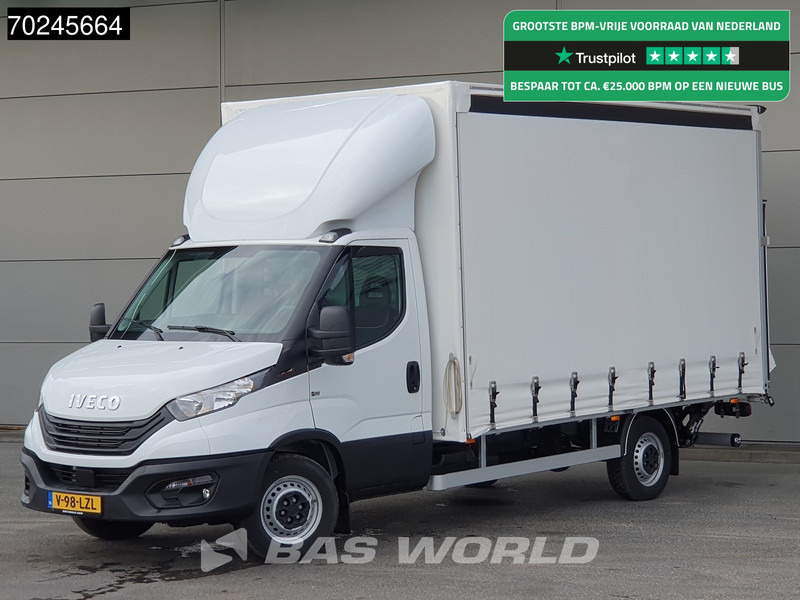 Iveco Daily 35S18 3.0L Laadklep 180PK Schuifzeilen Airco Cruise Bakwagen Euro6 Meubelbak Zeilenwagen Schuifzeil Plane 22m3 Airco Cruise cont - Furgoneta con lona: foto 1 Iveco Daily 35S18 3.0L Laadklep 180PK Schuifzeilen Airco Cruise Bakwagen Euro6 Meubelbak Zeilenwagen Schuifzeil Plane 22m3 Airco Cruise cont - Furgoneta con lona: foto 1
