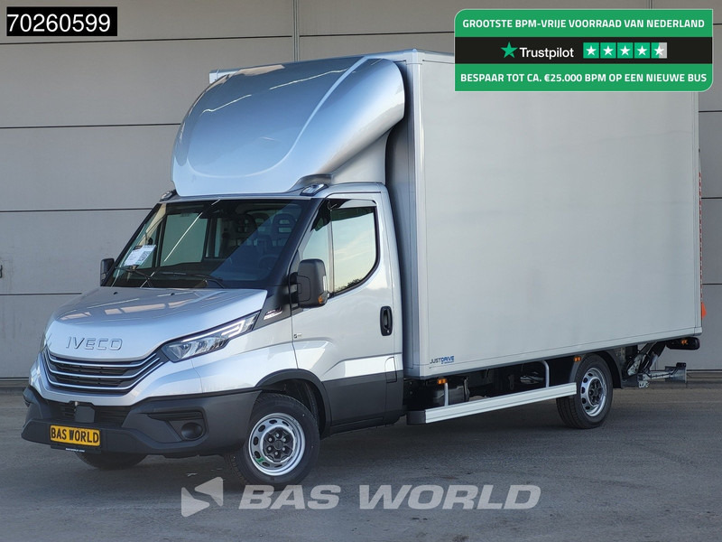 Iveco Daily 35S21 3.0L Automaat Laadklep Zijdeur ACC LED CarPlay Lat om Lat D'Hollandia 3,5t Trekvermogen Meubelbak Koffer Bakwagen 22m3 Air - Furgoneta caja cerrada: foto 1 Iveco Daily 35S21 3.0L Automaat Laadklep Zijdeur ACC LED CarPlay Lat om Lat D'Hollandia 3,5t Trekvermogen Meubelbak Koffer Bakwagen 22m3 Air - Furgoneta caja cerrada: foto 1