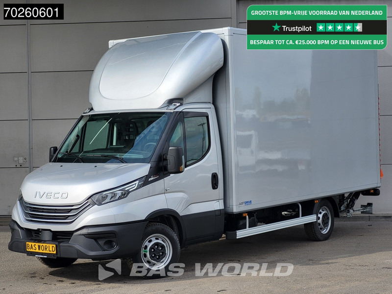 Iveco Daily 35S21 Automaat Lat om lat Dhollandia laadklep Bakwagen ACC LED Meubelbak Koffer 22m3 Airco - Furgoneta caja cerrada: foto 1 Iveco Daily 35S21 Automaat Lat om lat Dhollandia laadklep Bakwagen ACC LED Meubelbak Koffer 22m3 Airco - Furgoneta caja cerrada: foto 1