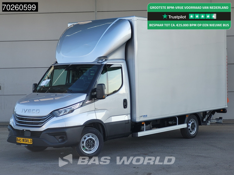 Iveco Daily 35S21 Automaat Lat om lat Dhollandia laadklep Bakwagen ACC LED Meubelbak Koffer 22m3 Airco - Furgoneta caja cerrada: foto 1 Iveco Daily 35S21 Automaat Lat om lat Dhollandia laadklep Bakwagen ACC LED Meubelbak Koffer 22m3 Airco - Furgoneta caja cerrada: foto 1