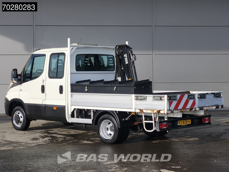 Iveco Daily 50C17 3,0L Automaat HIAB 017T-2 DC Open laadbak Dubbellucht Airco Euro6 Pickup Crane Kraanwagen Pritsche Airco Dubbel cabine - Furgoneta caja abierta: foto 2 Iveco Daily 50C17 3,0L Automaat HIAB 017T-2 DC Open laadbak Dubbellucht Airco Euro6 Pickup Crane Kraanwagen Pritsche Airco Dubbel cabine - Furgoneta caja abierta: foto 2