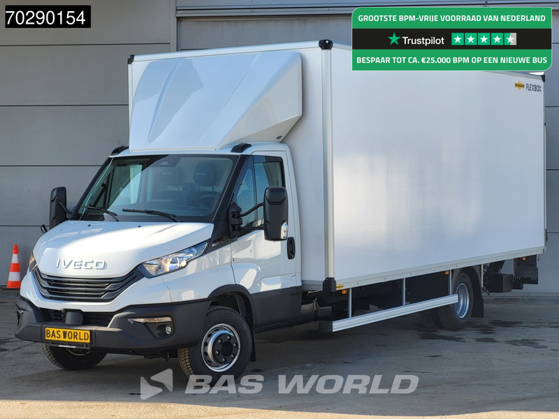 Iveco Daily 70C18 3.0L 180PK Laadklep 7tons Bakwagen Luchtvering Dubbellucht 2025model ACC Navi Camera Airco Meubelbak Koffer 35m3 Airco - Furgoneta caja cerrada: foto 1 Iveco Daily 70C18 3.0L 180PK Laadklep 7tons Bakwagen Luchtvering Dubbellucht 2025model ACC Navi Camera Airco Meubelbak Koffer 35m3 Airco - Furgoneta caja cerrada: foto 1