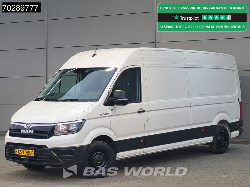 MAN TGE 3.140 Automaat L4H3 Airco Camera Parkeersensoren L3H2 15m3 Airco - Furgón: foto 1 MAN TGE 3.140 Automaat L4H3 Airco Camera Parkeersensoren L3H2 15m3 Airco - Furgón: foto 1
