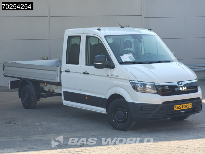 MAN TGE 3.140 Automaat Open laadbak 2.5t trekhaak Dubbel Cabine Airco Cruise Pritsche Pickup Airco Trekhaak Cruise control - Furgoneta caja abierta: foto 3 MAN TGE 3.140 Automaat Open laadbak 2.5t trekhaak Dubbel Cabine Airco Cruise Pritsche Pickup Airco Trekhaak Cruise control - Furgoneta caja abierta: foto 3