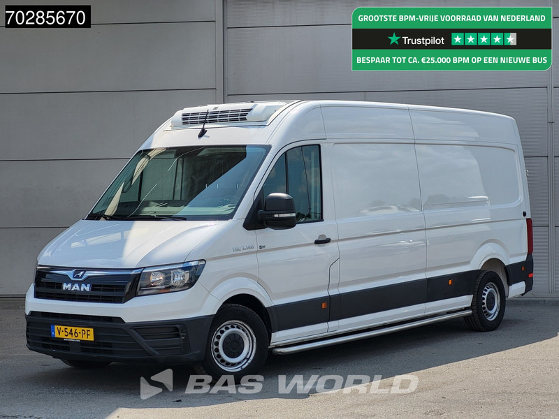 MAN TGE 3.140 Bi Temp Koelwagen Vriezer Themo King V-300 MAX Airco Euro6 Koel Koeler Vries Kühler Kühl Kühlwagen Frigo 12m3 Airco Cruise contr - Furgoneta frigorifica: foto 1 MAN TGE 3.140 Bi Temp Koelwagen Vriezer Themo King V-300 MAX Airco Euro6 Koel Koeler Vries Kühler Kühl Kühlwagen Frigo 12m3 Airco Cruise contr - Furgoneta frigorifica: foto 1