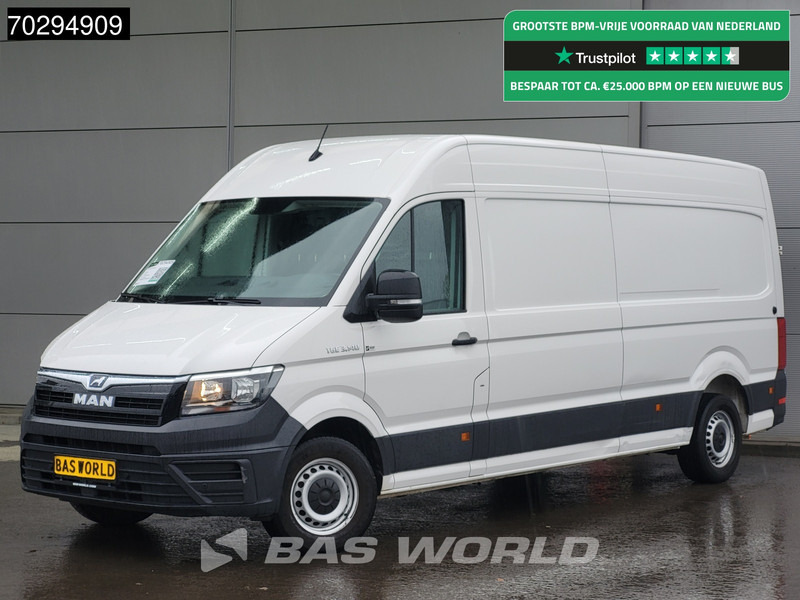 MAN TGE 3.140 L4H3 Trekhaak Airco Cruise Camera Parkeersensoren Euro6 L3H2 Airco Cruise control - Furgón: foto 1 MAN TGE 3.140 L4H3 Trekhaak Airco Cruise Camera Parkeersensoren Euro6 L3H2 Airco Cruise control - Furgón: foto 1