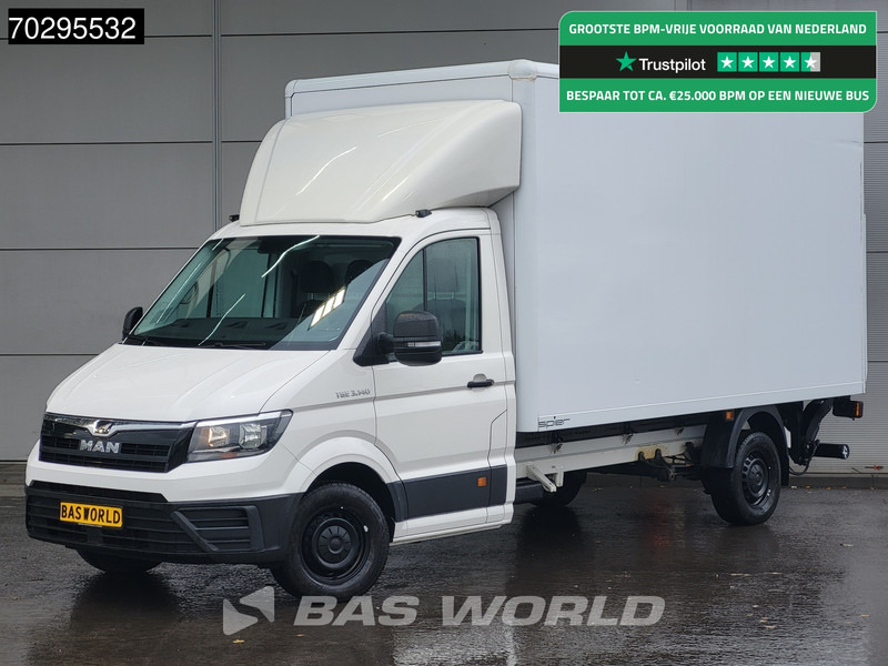 MAN TGE 3.140 Laadklep Automaat Bakwagen Airco Cruise Camera Euro6 Meubelbak Koffer 20m3 Airco Cruise control - Furgoneta caja cerrada: foto 1 MAN TGE 3.140 Laadklep Automaat Bakwagen Airco Cruise Camera Euro6 Meubelbak Koffer 20m3 Airco Cruise control - Furgoneta caja cerrada: foto 1