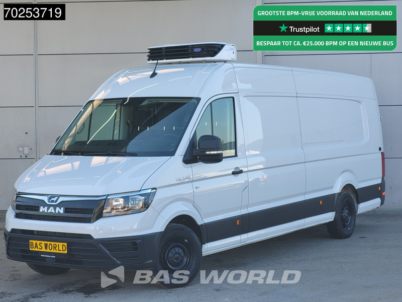 MAN TGE 3.180 Automaat XXL L5H3 Koelwagen Carrier Xarios 350 230V stekker Cruise Carplay Camera Airco Koeler Kühlwagen 14m3 Airco Cruise contr - Furgoneta frigorifica: foto 1 MAN TGE 3.180 Automaat XXL L5H3 Koelwagen Carrier Xarios 350 230V stekker Cruise Carplay Camera Airco Koeler Kühlwagen 14m3 Airco Cruise contr - Furgoneta frigorifica: foto 1