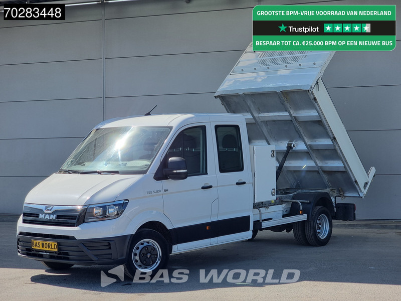 MAN TGE 5.120 Open Laadbak met Kist Dubbel Cabine Dubbellucht 3,5t Trekhaak Navi Airco Cruise Camera Pritsche Pickup Open Box m3 Airco Dubbel - Furgoneta caja abierta: foto 1 MAN TGE 5.120 Open Laadbak met Kist Dubbel Cabine Dubbellucht 3,5t Trekhaak Navi Airco Cruise Camera Pritsche Pickup Open Box m3 Airco Dubbel - Furgoneta caja abierta: foto 1
