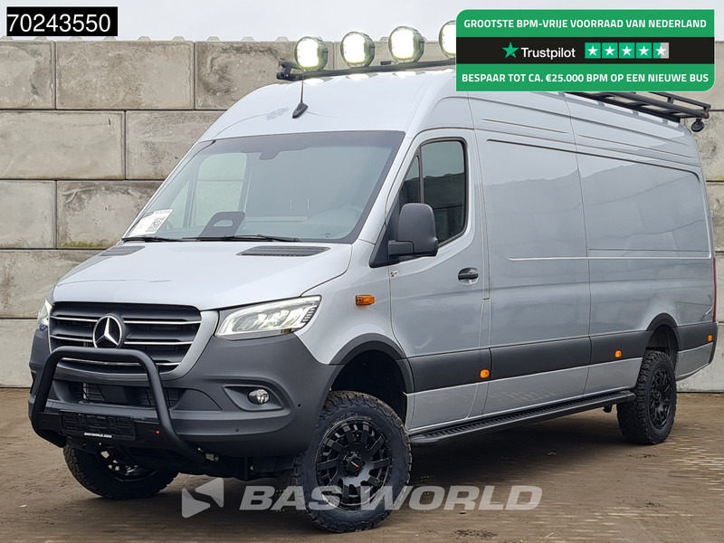 Mercedes-Benz Sprinter 319 CDI Automaat L3H2 4x4 New Model! Overland Special Off Grid ACC Camera MBUX Allrad 4WD Camper basis Airco - Furgón: foto 1 Mercedes-Benz Sprinter 319 CDI Automaat L3H2 4x4 New Model! Overland Special Off Grid ACC Camera MBUX Allrad 4WD Camper basis Airco - Furgón: foto 1
