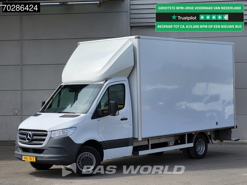 Mercedes-Benz Sprinter 514 CDI Automaat Bakwagen Dubbellucht Achterdeuren Navi Airco Cruise Carplay MBUX Euro6 Meubelbak Koffer 23m3 Airco Cruise contr - Furgoneta caja cerrada: foto 1 Mercedes-Benz Sprinter 514 CDI Automaat Bakwagen Dubbellucht Achterdeuren Navi Airco Cruise Carplay MBUX Euro6 Meubelbak Koffer 23m3 Airco Cruise contr - Furgoneta caja cerrada: foto 1
