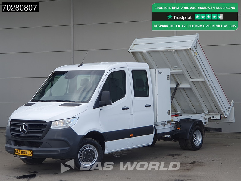 Furgoneta basculante Mercedes-Benz Sprinter 514 CDI Kipper met Kist Dubbel Cabine Dubbellucht 3,5t Trekhaak Airco Cruise Euro6 Kieper Tipper Benne Airco Dubbel cabine Trekh: foto 1