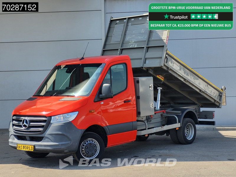 Mercedes-Benz Sprinter 514 CDI Kipper met Kist Dubbellucht 3,5t Trekhaak Airco Cruise Euro6 Tipper Benne Kieper 2m3 Airco Trekhaak Cruise control - Furgoneta basculante: foto 1 Mercedes-Benz Sprinter 514 CDI Kipper met Kist Dubbellucht 3,5t Trekhaak Airco Cruise Euro6 Tipper Benne Kieper 2m3 Airco Trekhaak Cruise control - Furgoneta basculante: foto 1