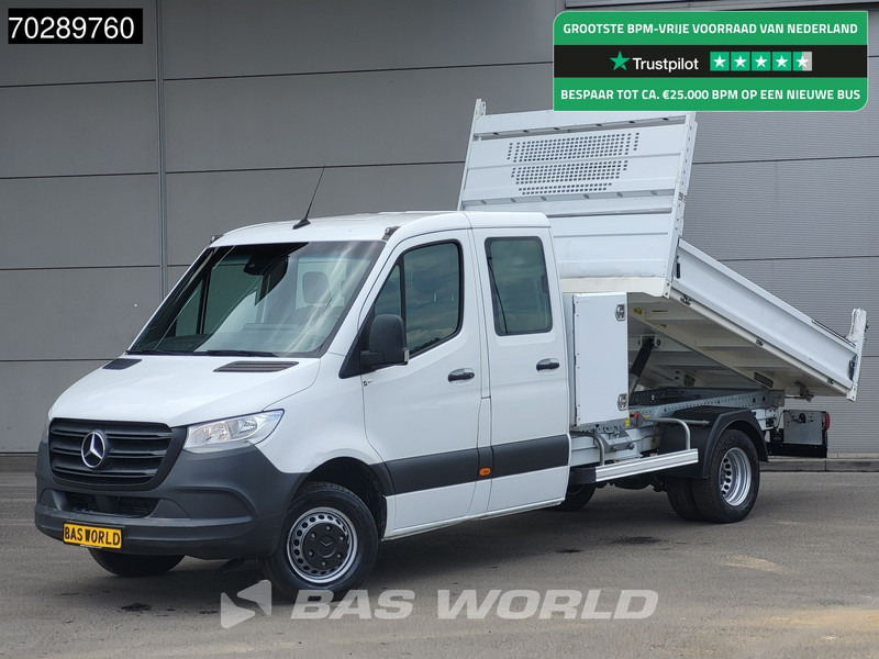 Mercedes-Benz Sprinter 514 CDI Open Laadbak met Kist Dubbel Cabine Dubbellucht 3,5t Trekhaak Airco Cruise MBUX CarPlay Euro6 Pritsche Pickup Open Box 2 - Furgoneta caja abierta: foto 1 Mercedes-Benz Sprinter 514 CDI Open Laadbak met Kist Dubbel Cabine Dubbellucht 3,5t Trekhaak Airco Cruise MBUX CarPlay Euro6 Pritsche Pickup Open Box 2 - Furgoneta caja abierta: foto 1