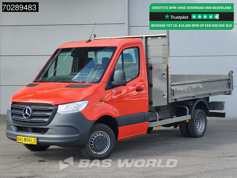 Mercedes-Benz Sprinter 514 CDI Open Laadbak met Kist Dubbellucht 3,5t Trekhaak Airco Cruise Euro6 Pritsche Pickup Open Box 2m3 Airco Trekhaak Cruise co - Furgoneta caja abierta: foto 1 Mercedes-Benz Sprinter 514 CDI Open Laadbak met Kist Dubbellucht 3,5t Trekhaak Airco Cruise Euro6 Pritsche Pickup Open Box 2m3 Airco Trekhaak Cruise co - Furgoneta caja abierta: foto 1