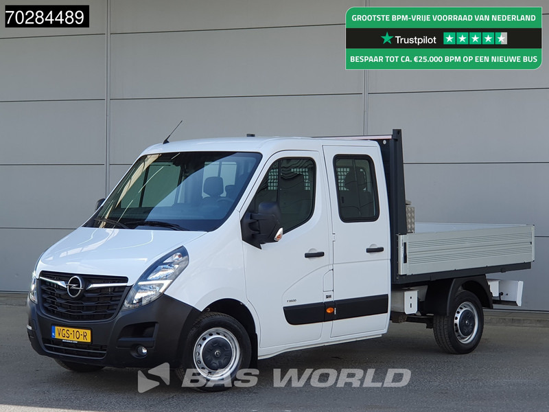 Opel Movano 135PK Open Laadbak Dubbel Cabine Trekhaak LED Airco Cruise Euro6 Pritsche Pickup Open Box Airco Trekhaak Cruise control - Furgoneta caja abierta: foto 1 Opel Movano 135PK Open Laadbak Dubbel Cabine Trekhaak LED Airco Cruise Euro6 Pritsche Pickup Open Box Airco Trekhaak Cruise control - Furgoneta caja abierta: foto 1