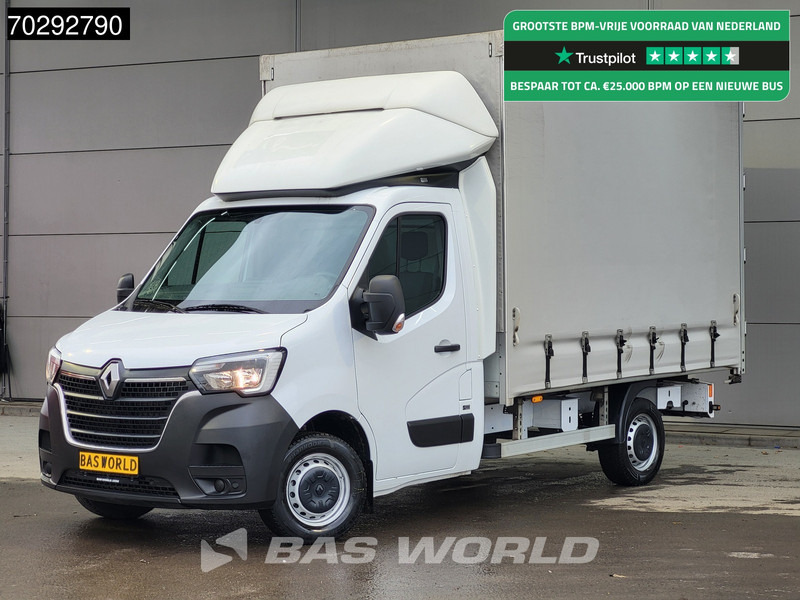 Renault Master 145PK Schuifzeilen Achterdeuren Bakwagen LED Airco Cruise Euro6 Meubelbak Koffer Zeilen Zeilenwagen Schuifzeil Airco Cruise control - Furgoneta con lona: foto 1 Renault Master 145PK Schuifzeilen Achterdeuren Bakwagen LED Airco Cruise Euro6 Meubelbak Koffer Zeilen Zeilenwagen Schuifzeil Airco Cruise control - Furgoneta con lona: foto 1